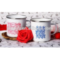 meteal enamel mugs enamel drinking cup for milk/water special design for friend